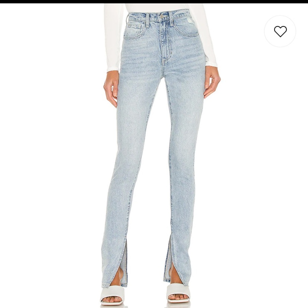 WeWoreWhat Stiletto Slit Jeans